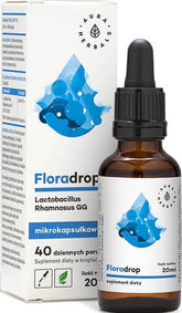 Floradrop Probiotisches mikroverkapseltes Lactobacillus rhamnosus gg - 20ml AURA HERBALS